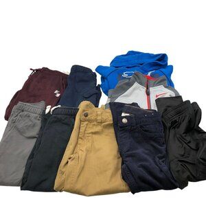 Boys 5T Pants BUNDLE Jeans Hoodie Chino Pants Sweatpants Carters Puma Nike